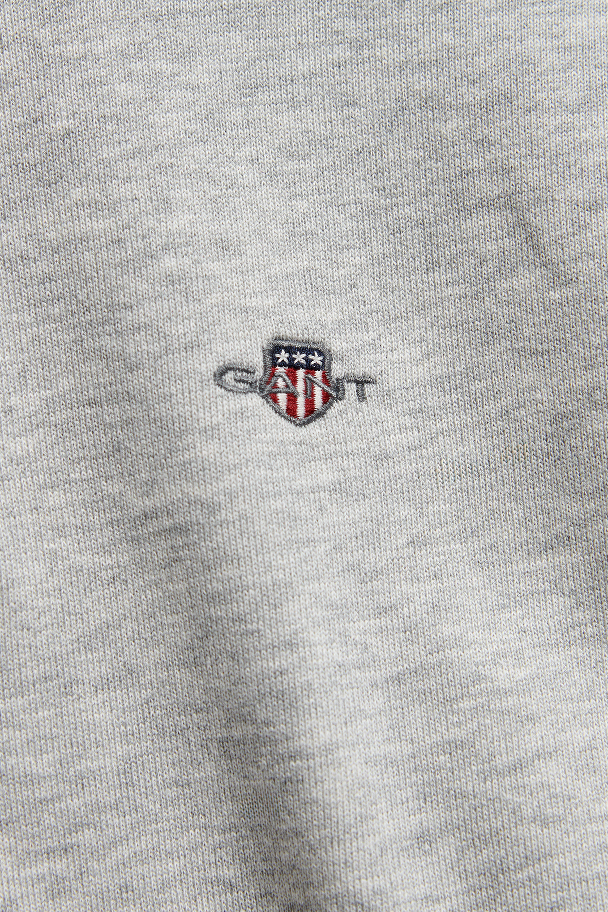 Teen Boys sweatshirt med half-zip och sköldemblem