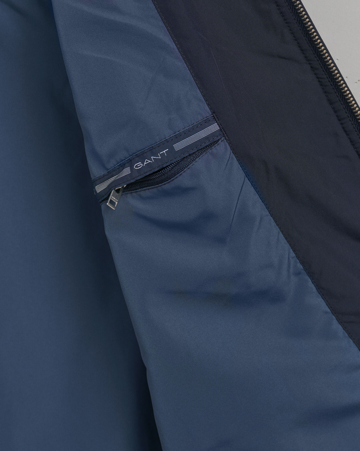 Quiltad Windcheater väst