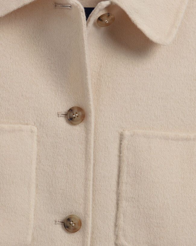 Handsydd skjortjacka