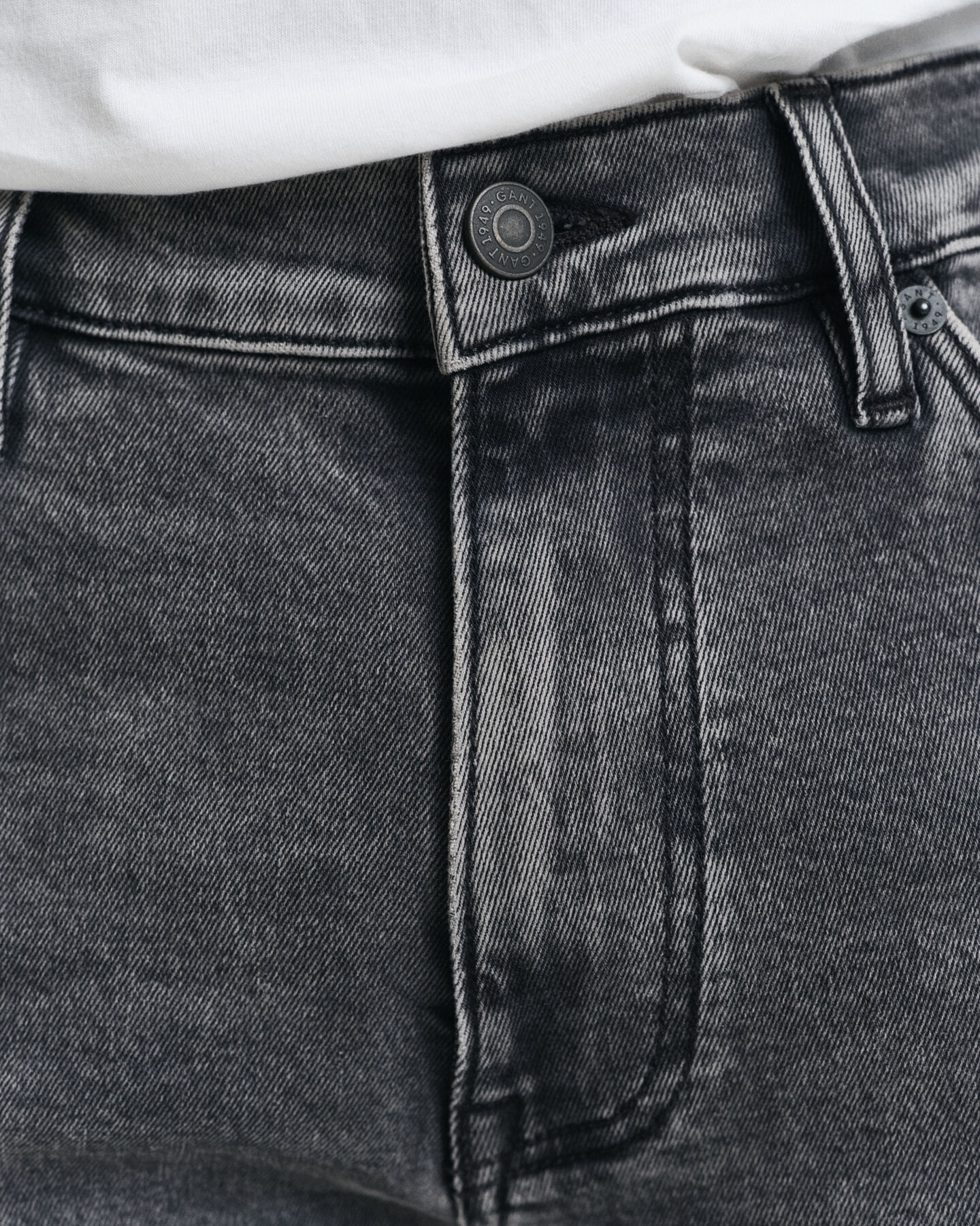 Slim fit svarta jeans