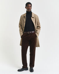 Tröja med polokrage i extra fin merinoull