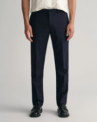 Slim fit flanellbyxor