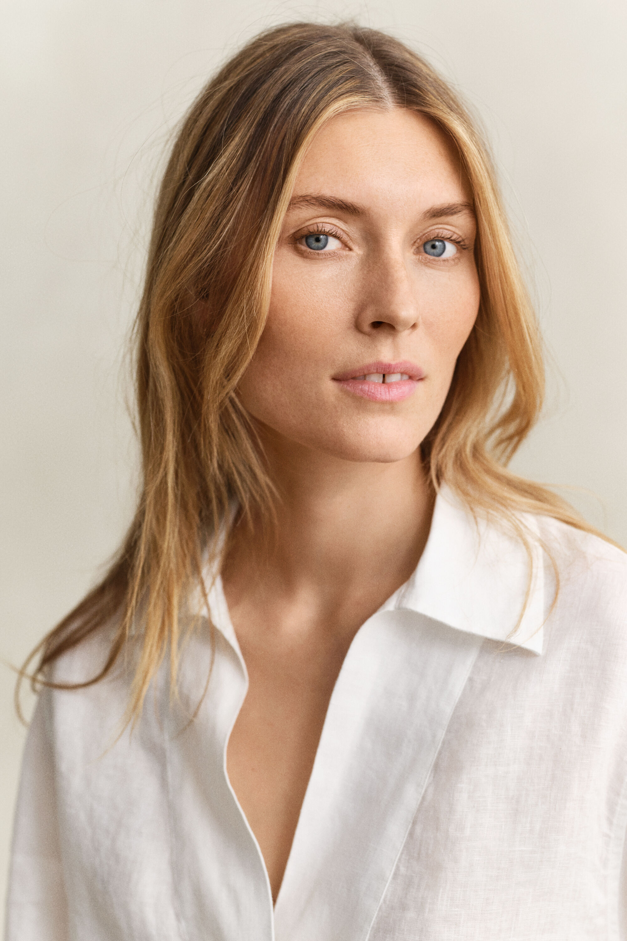 Popover linneskjorta