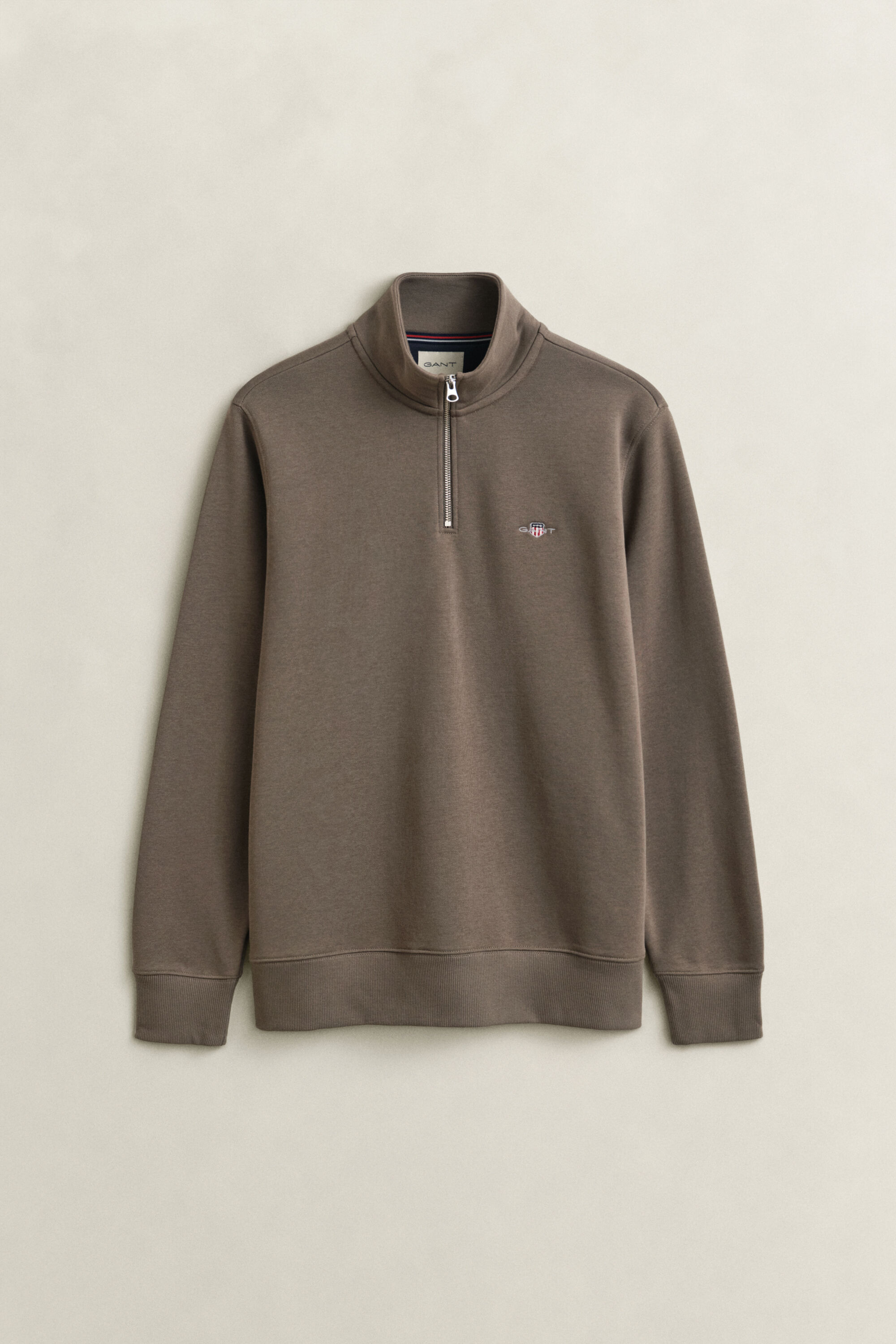 Shield sweatshirt med dragkedja vid halsöppningen