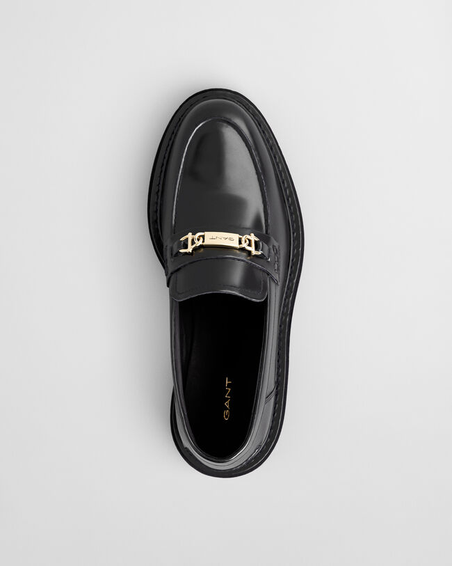 Ivyhill loafers i läder