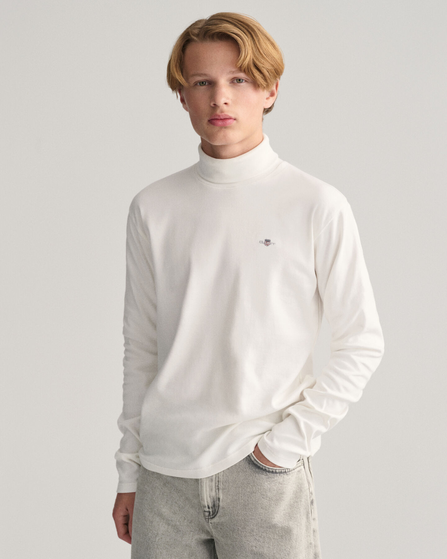 Teens Shield l&aring;ng&auml;rmad polotr&ouml;ja