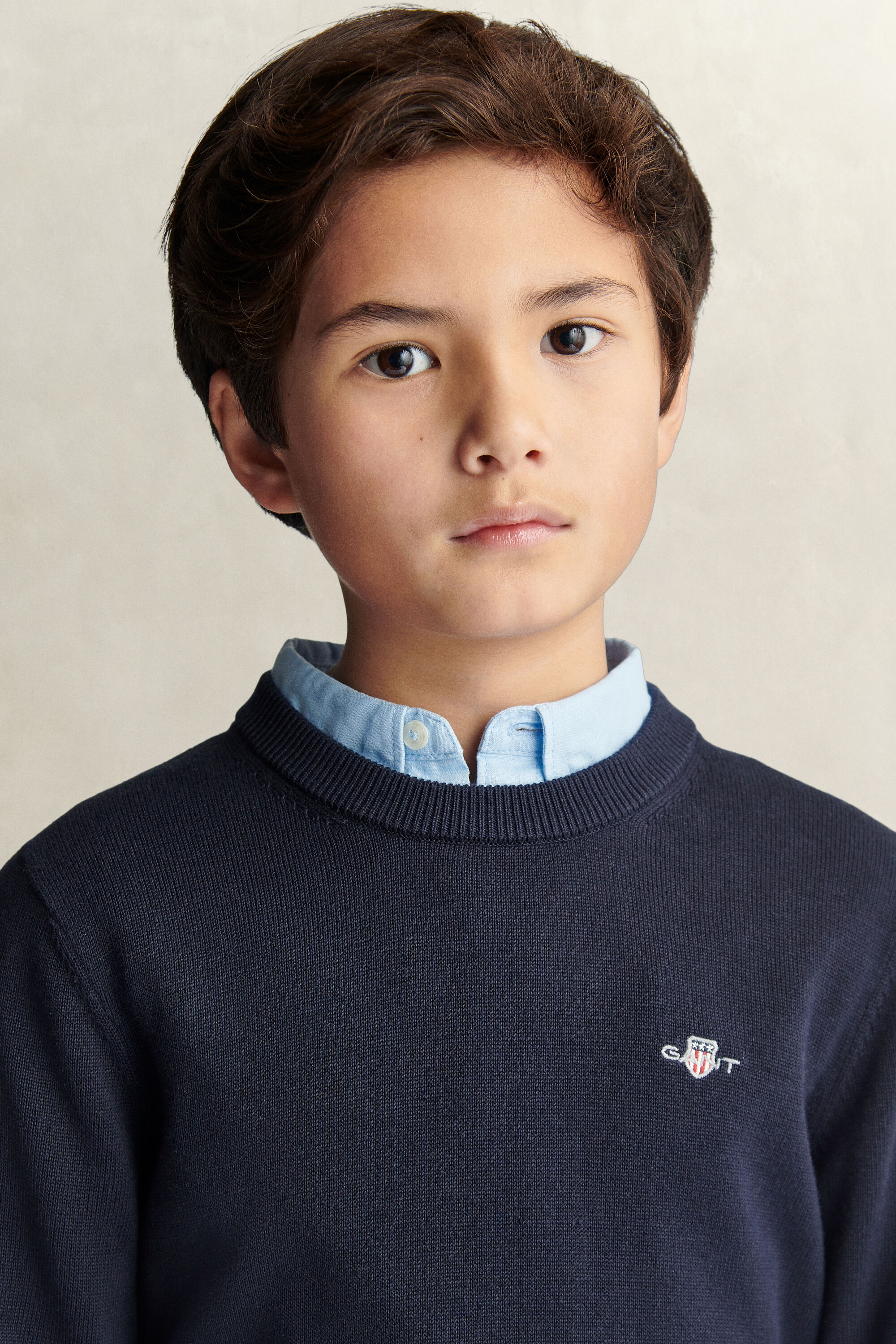 Teen Boys tröja med sköldemblem