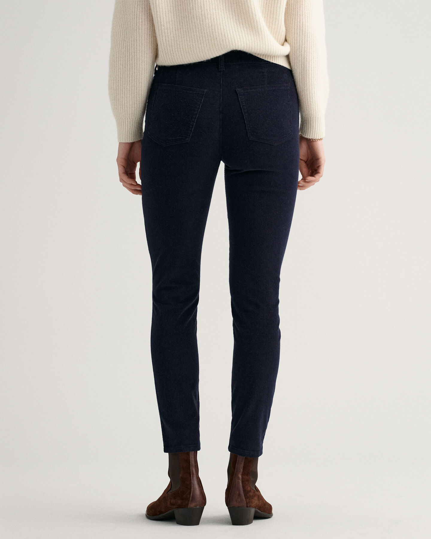 Farla slim fit cropped manchesterjeans