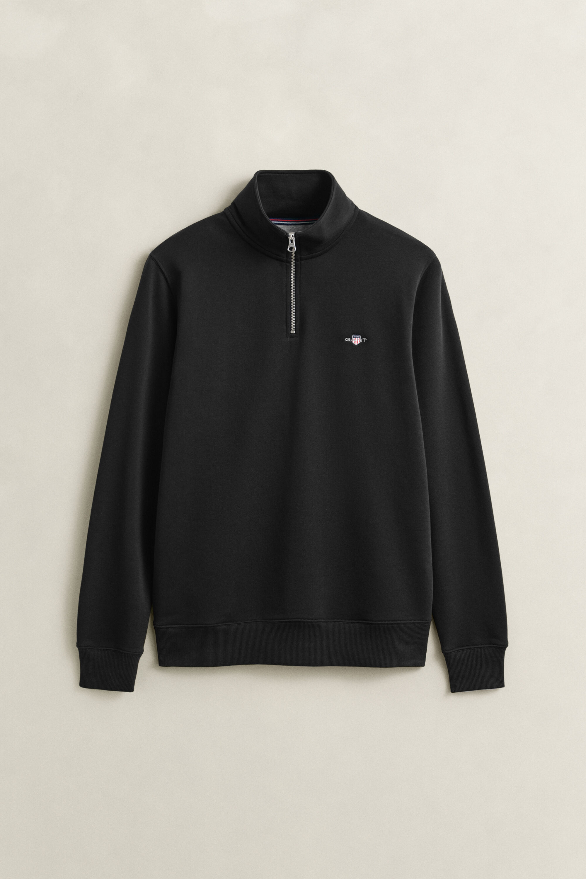 Shield sweatshirt med dragkedja vid halsöppningen
