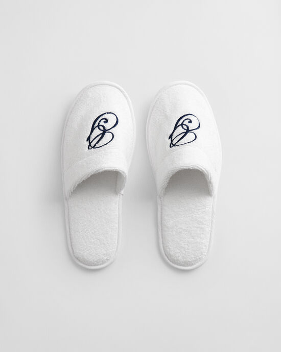 Broderade innetofflor