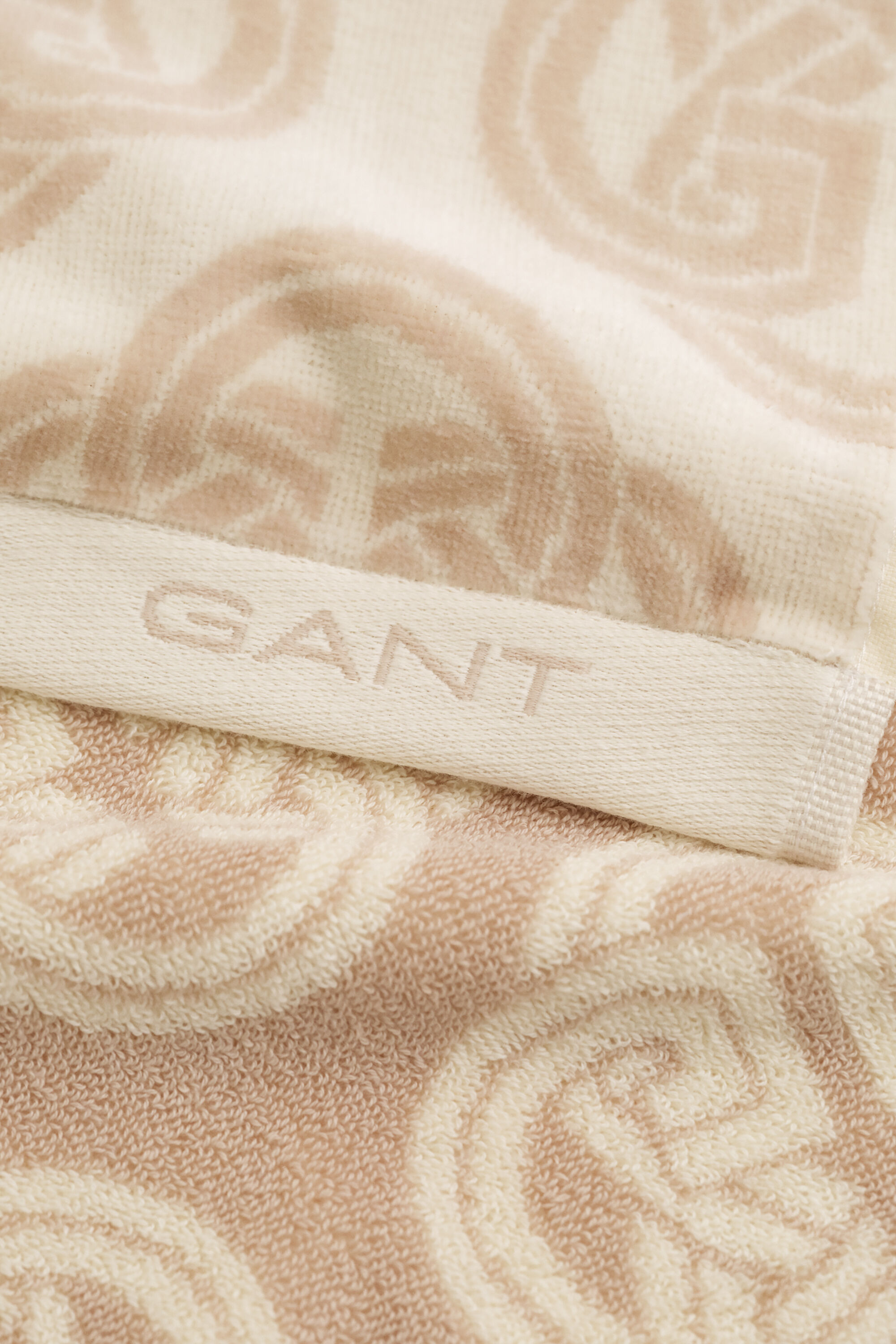 Monogram handduk 50 x 70