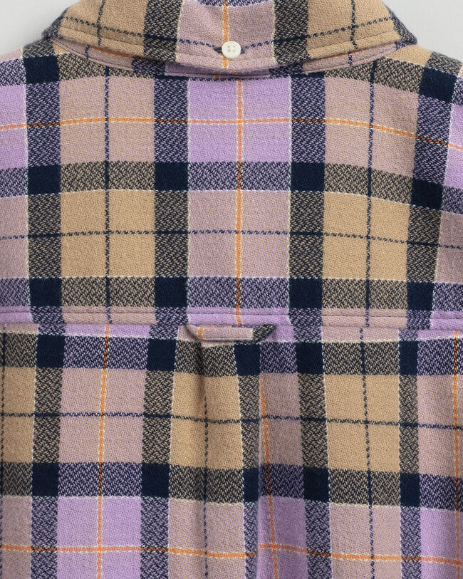 Teens Texture rutig skjorta