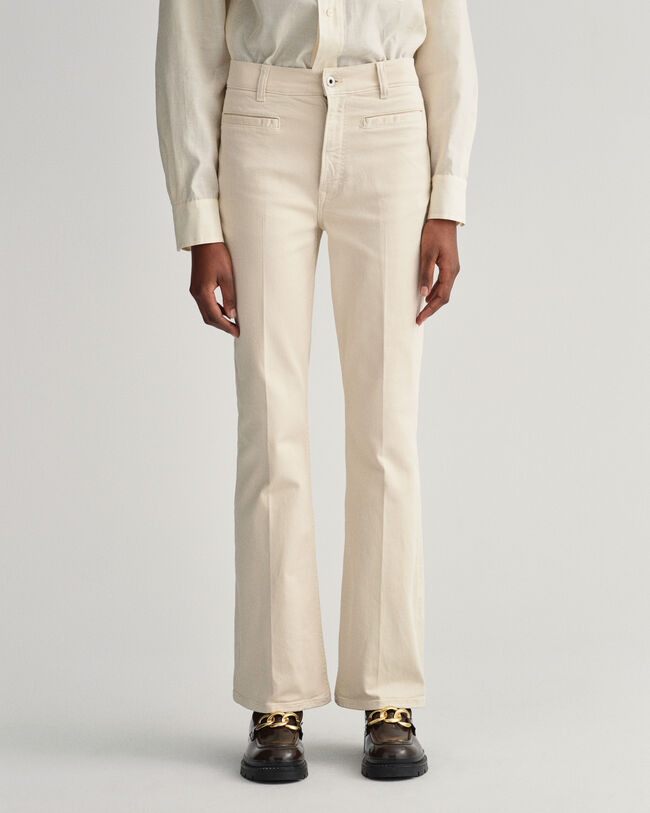 F&auml;rgade utst&auml;llda jeans