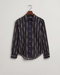 Regular fit American Luxe skjorta i bomullsvoile