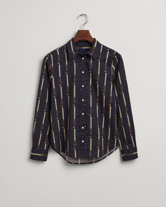 Regular fit American Luxe skjorta i bomullsvoile