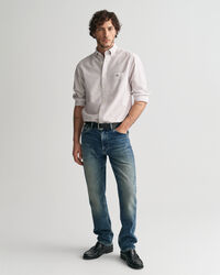 Regular fit jeans i vintagetv&auml;tt