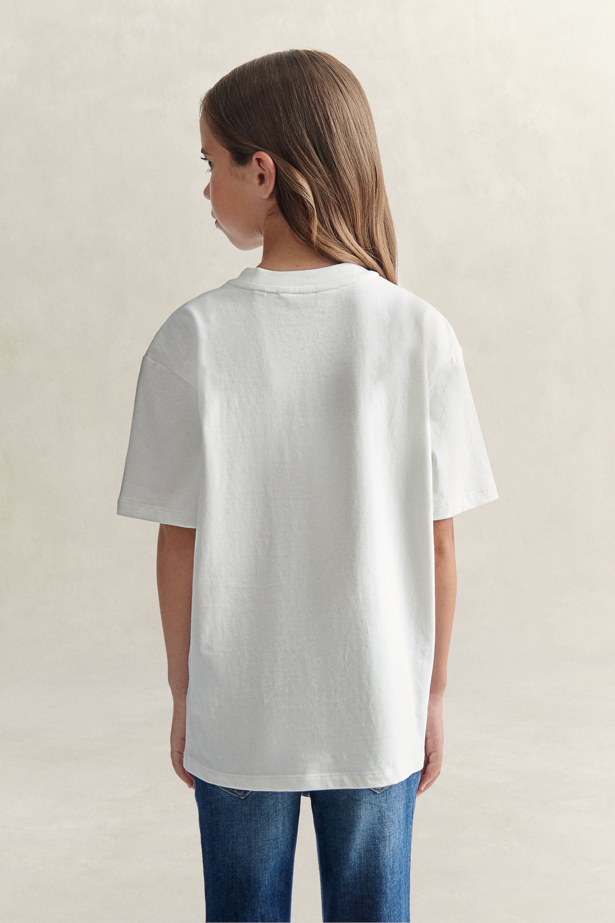 Teen Girls T-shirt med tryck