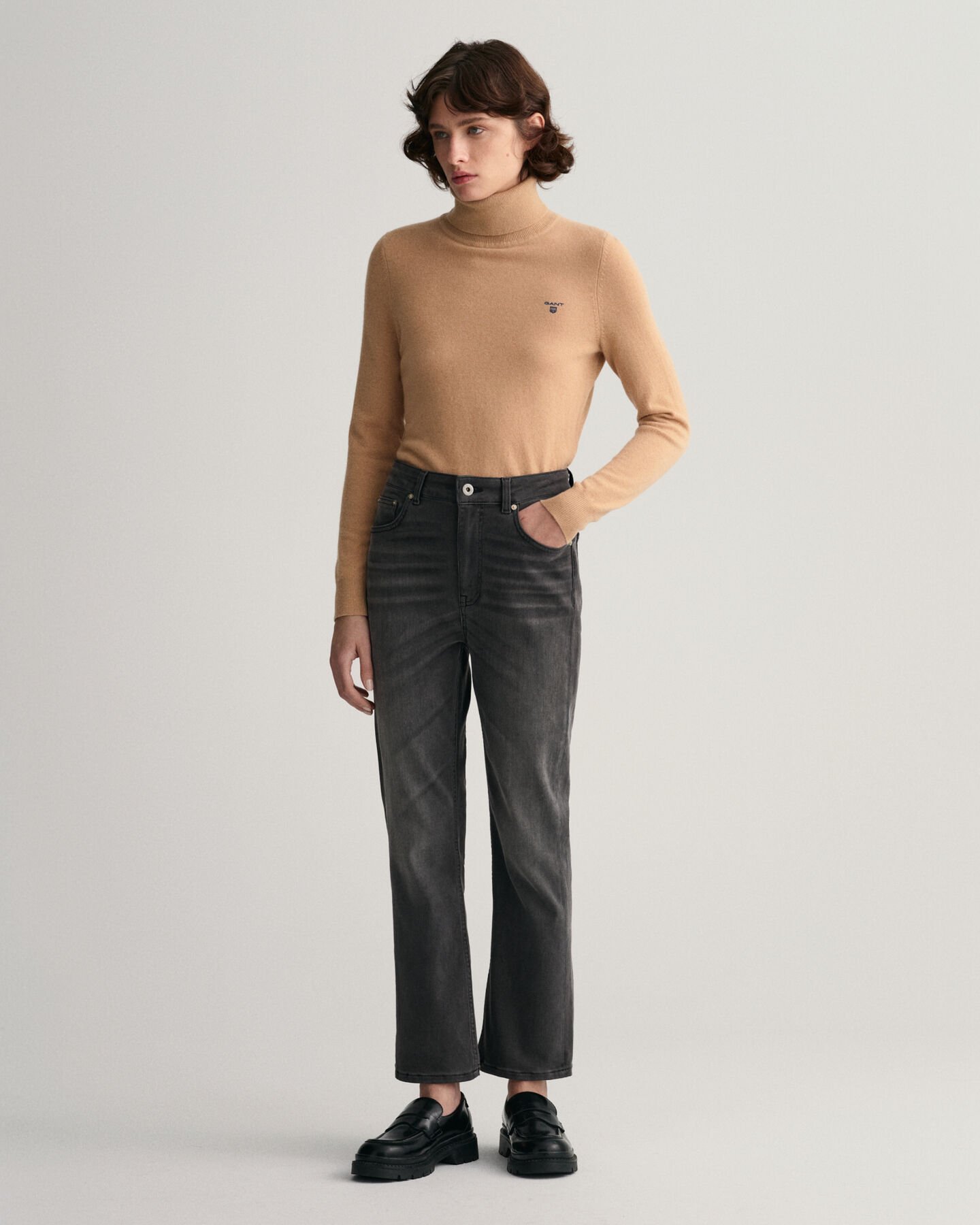 Cropped utst&auml;llda jeans