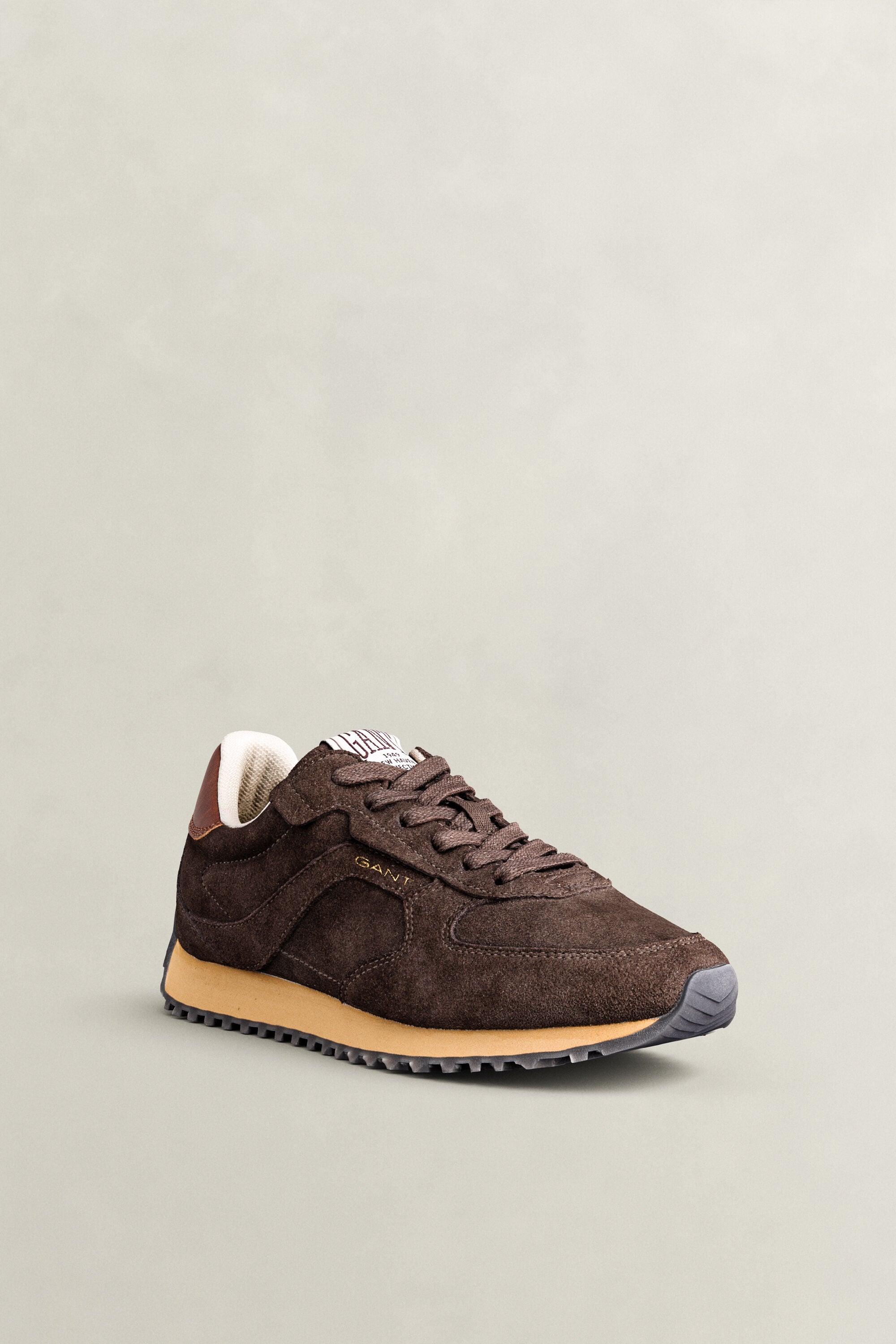 Beja sneakers i mocka
