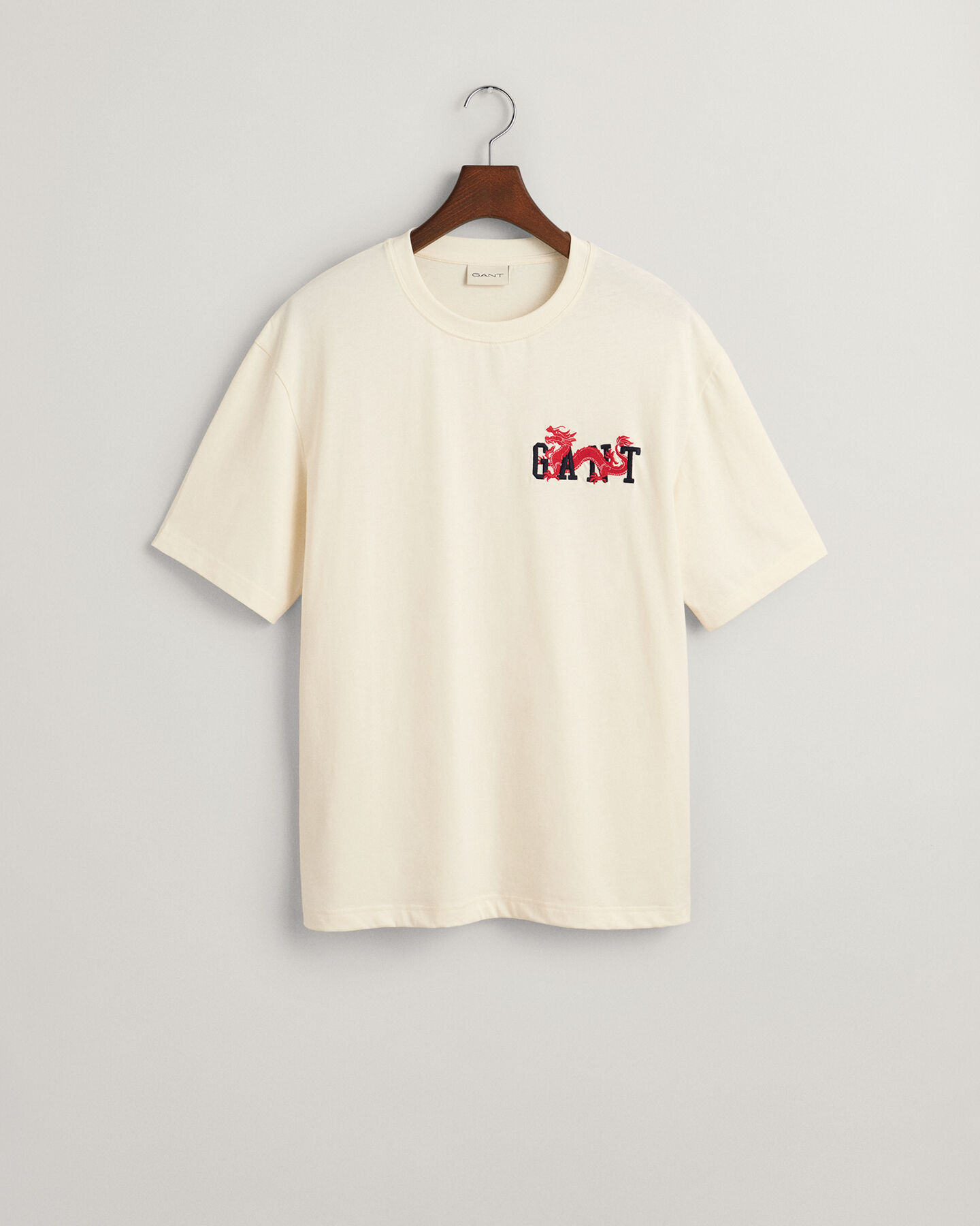 T-shirt med drakemblem