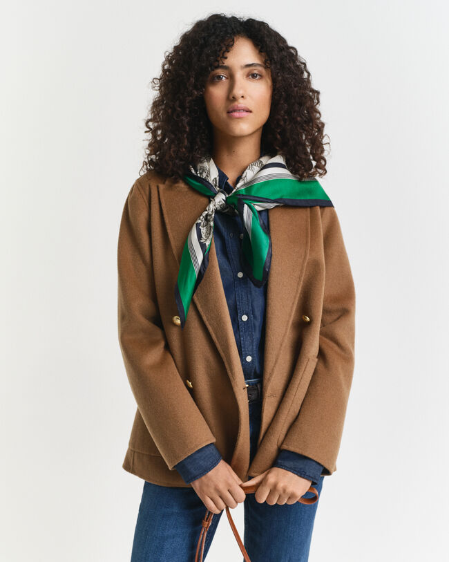 Silkessjal med trädmönster