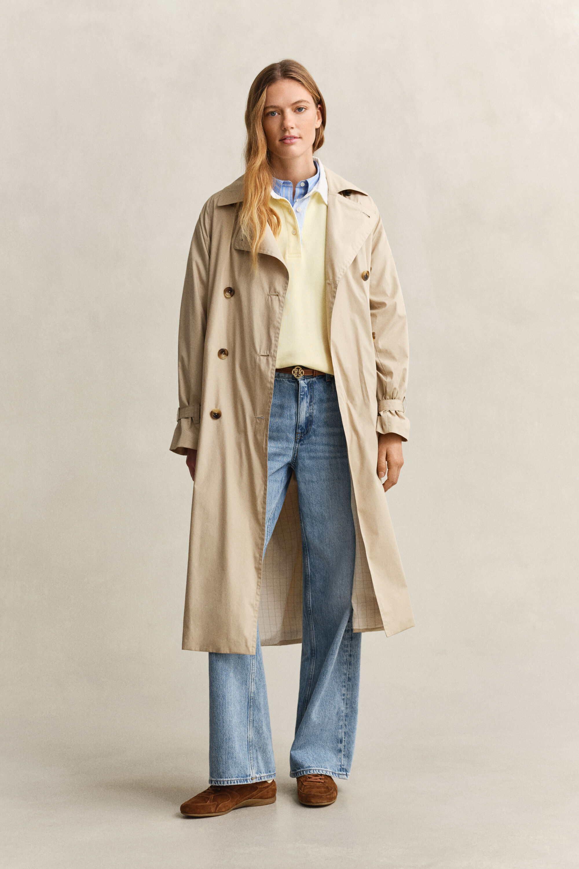 Lätt trenchcoat