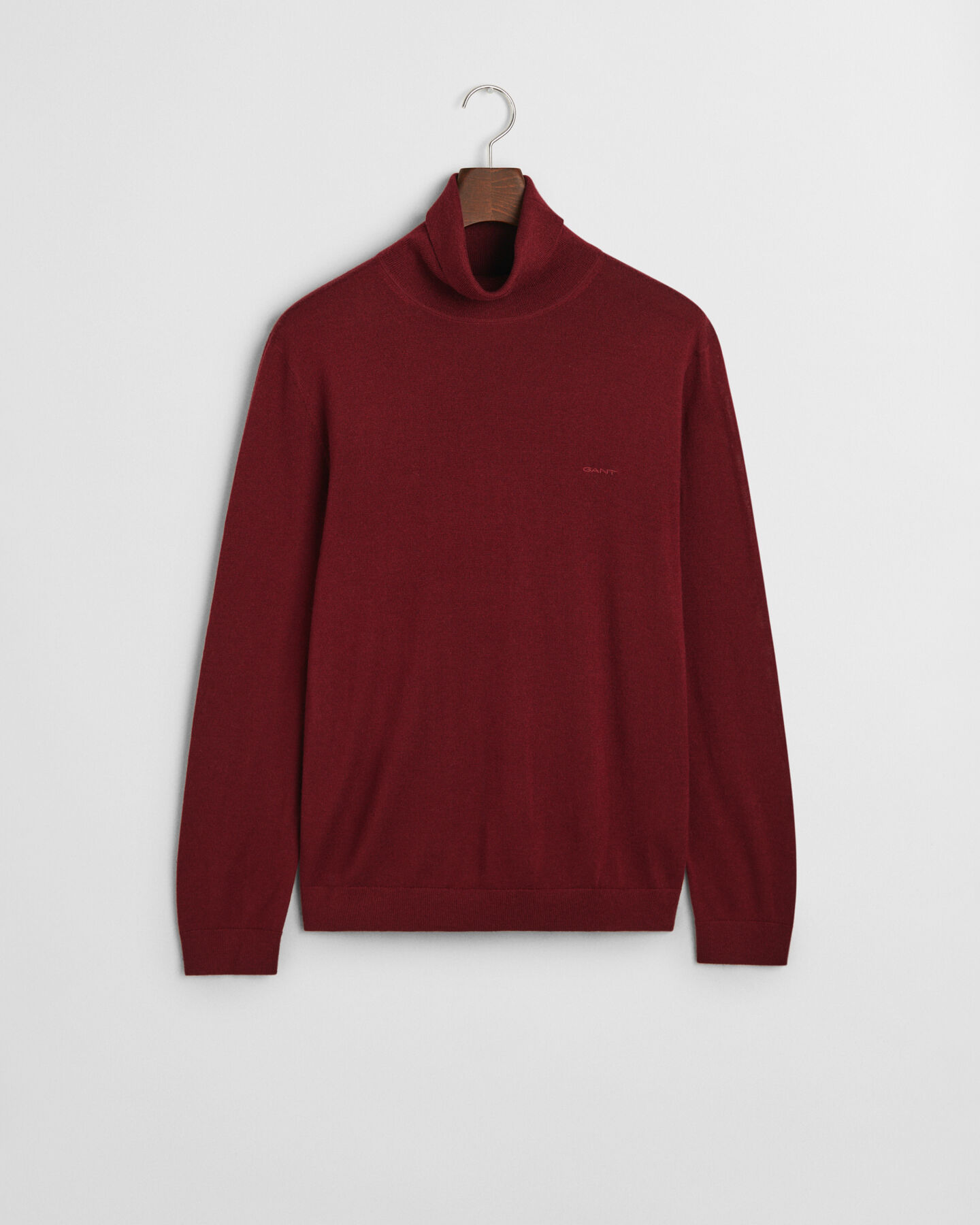 Tröja med polokrage i extra fin merinoull