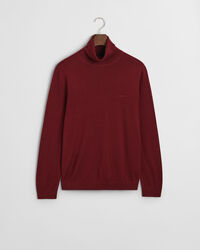 Tröja med polokrage i extra fin merinoull