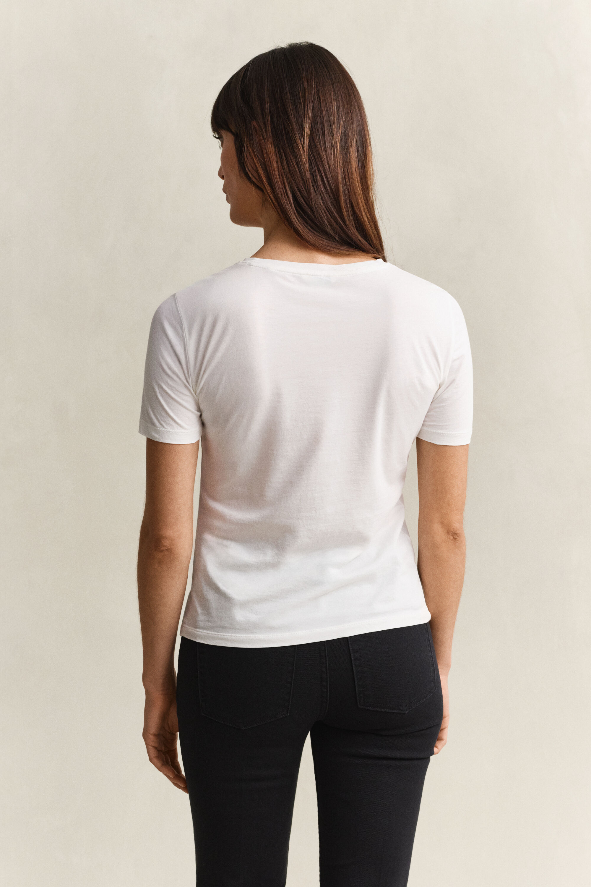 Tunn T-shirt i bomull