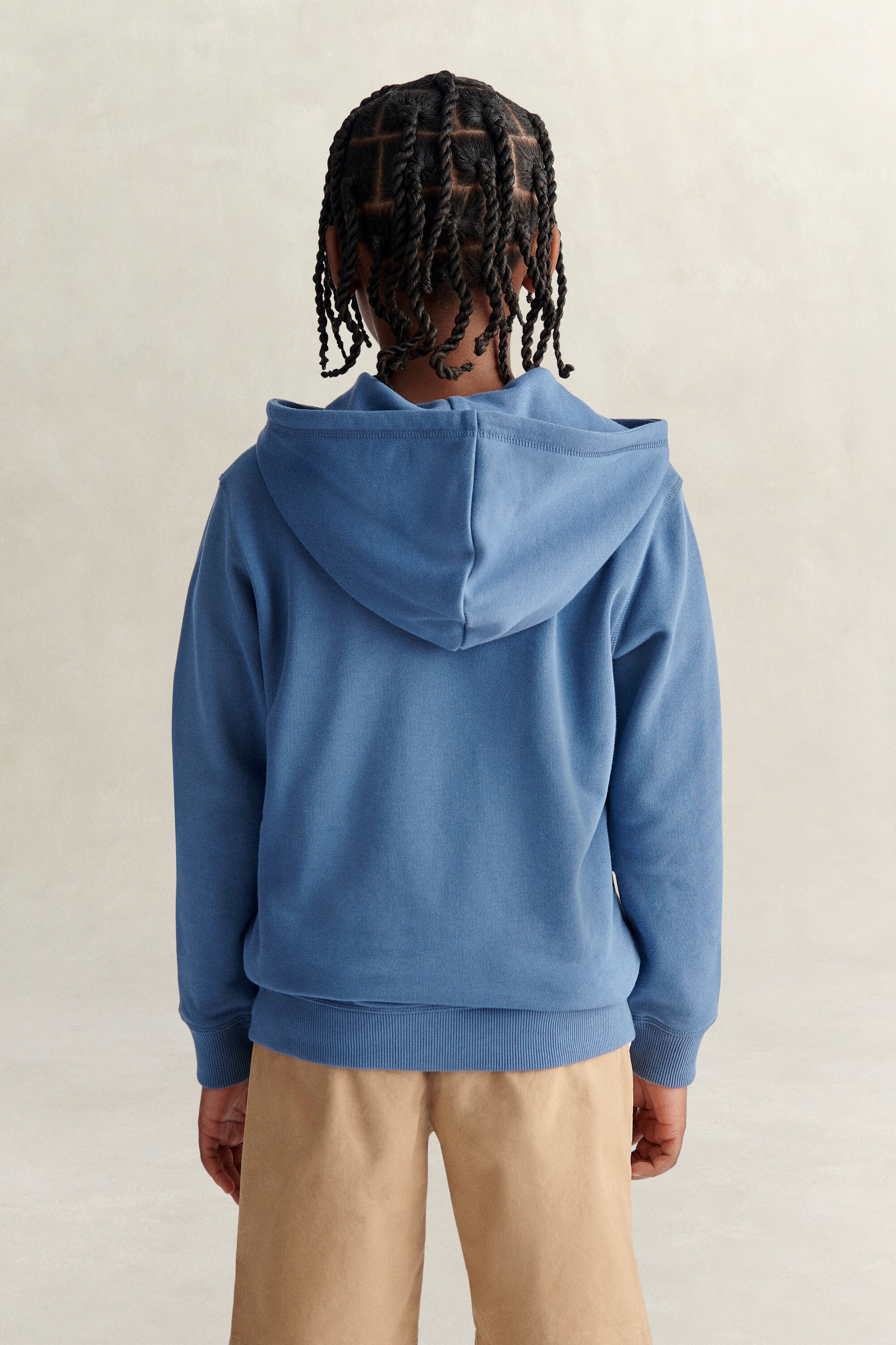 Teens Shield hoodie med dragkedja