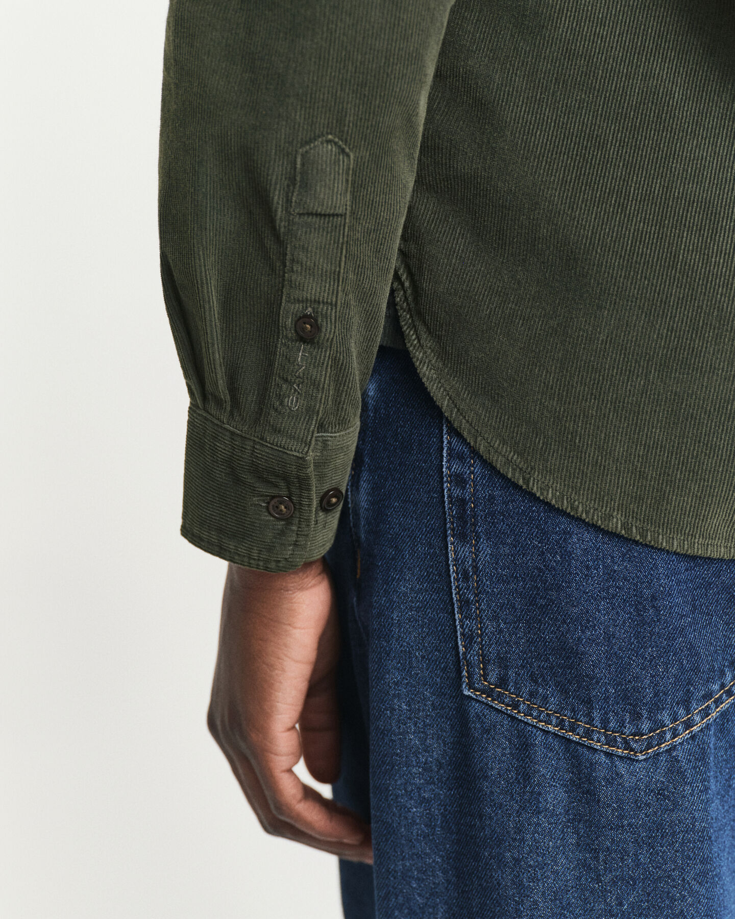 Regular fit manchesterskjorta