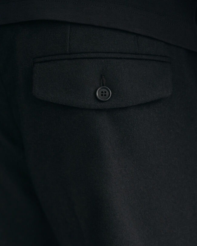 Slim fit flanellbyxor