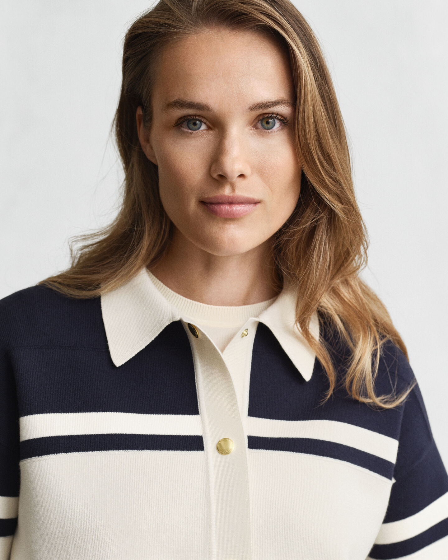 Kofta med f&auml;rgblock