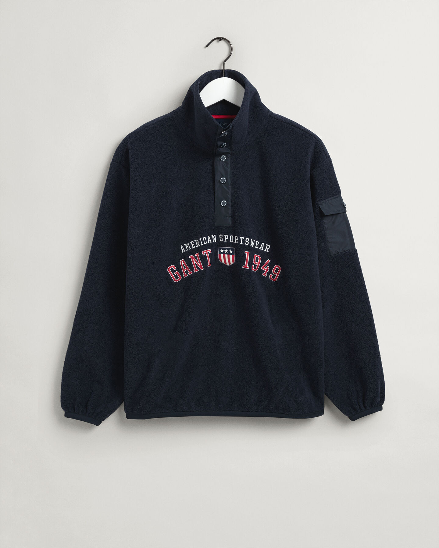 Retro Shield fleecetröja