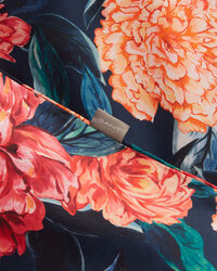 Pionmönstrat påslakan, enkel