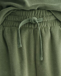 Teen Girls Terry Cloth shorts med h&ouml;g midja