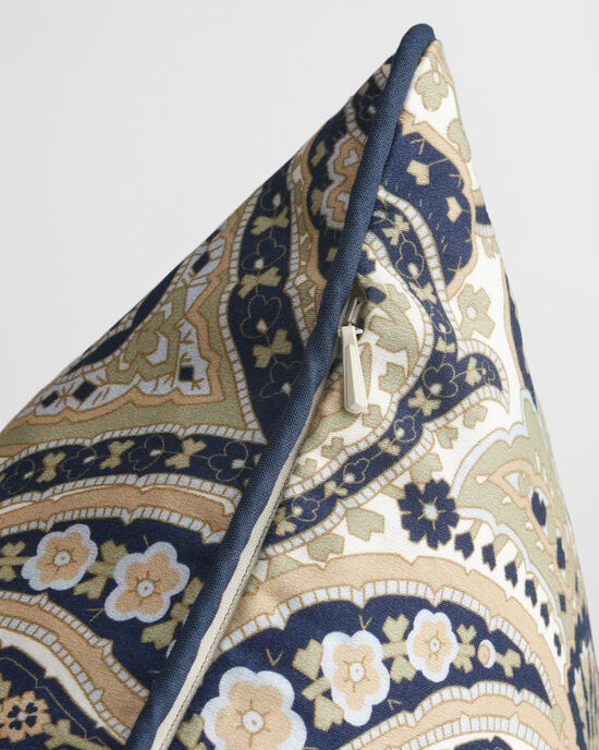 Paisleymönstrat kuddfodral i satin