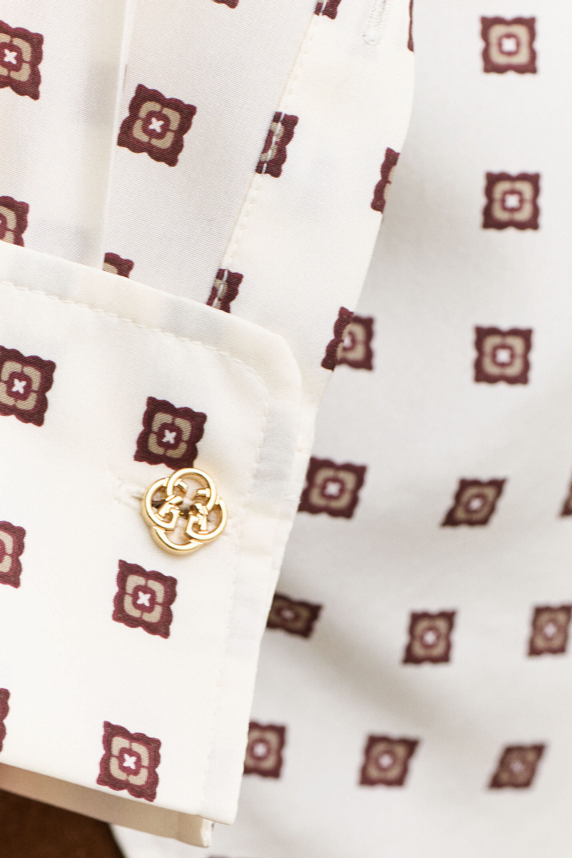 Blus i habotai-silke