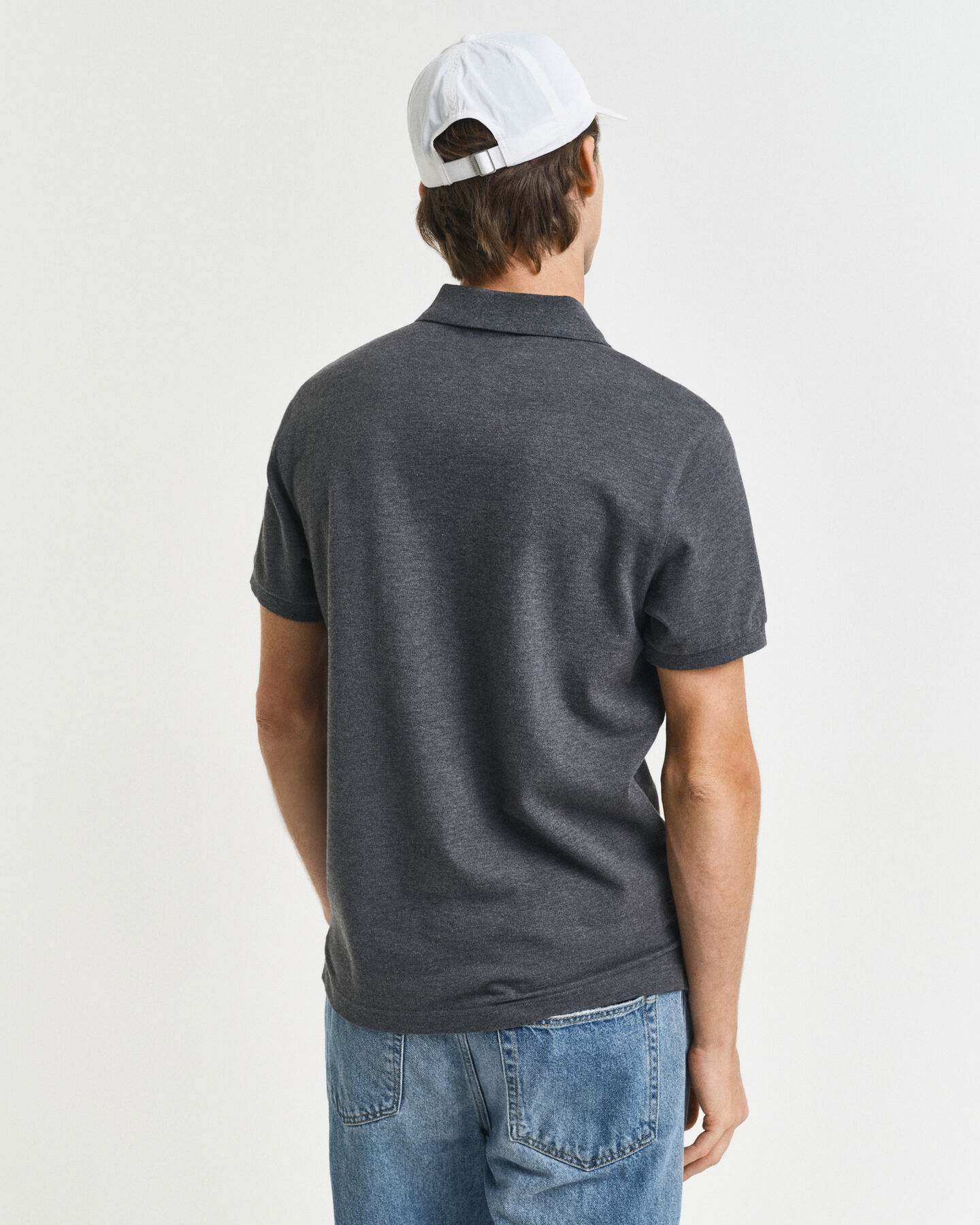 Slim fit Shield pikétröja