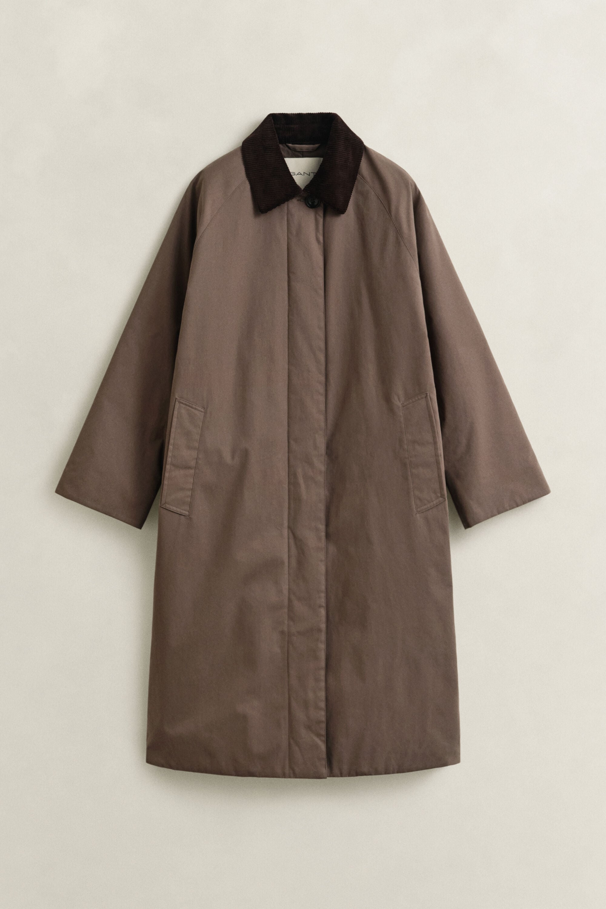 Car coat med vaxad yta