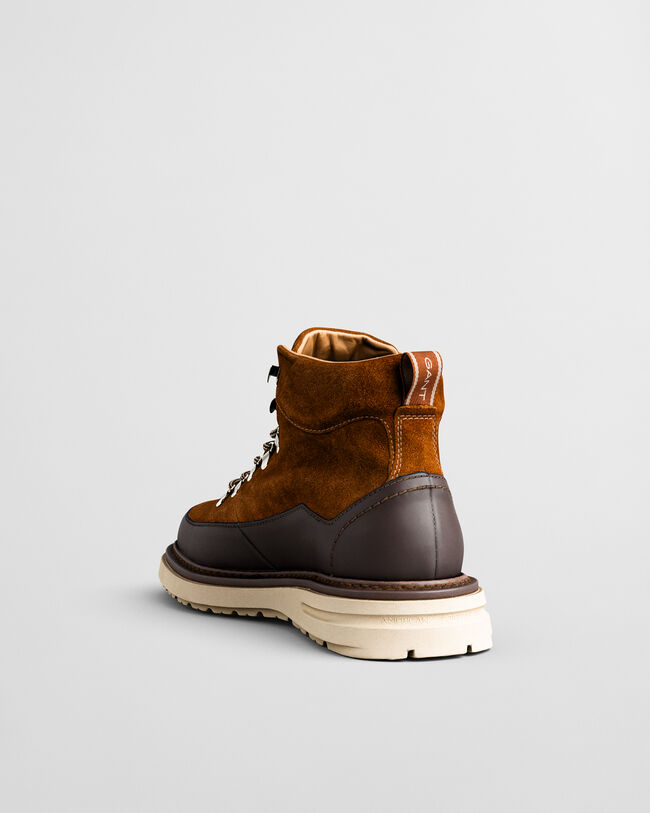 Hillprep medelhöga boots i mocka