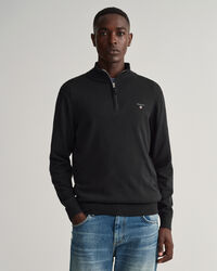 Classic half-zip bomullstr&ouml;ja