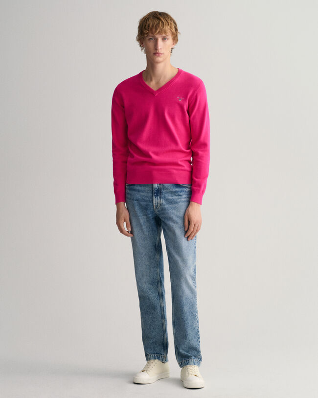 Classic V-ringad bomullstr&ouml;ja