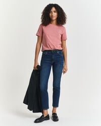 Slim fit cropped jeans