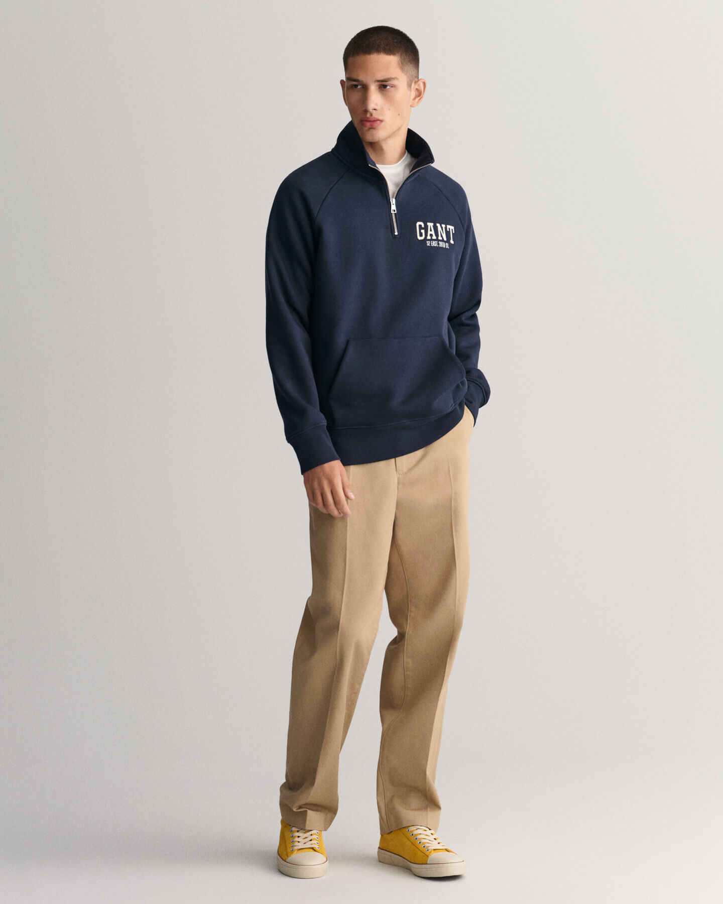 GANT Arch Graphic half-zip sweatshirt