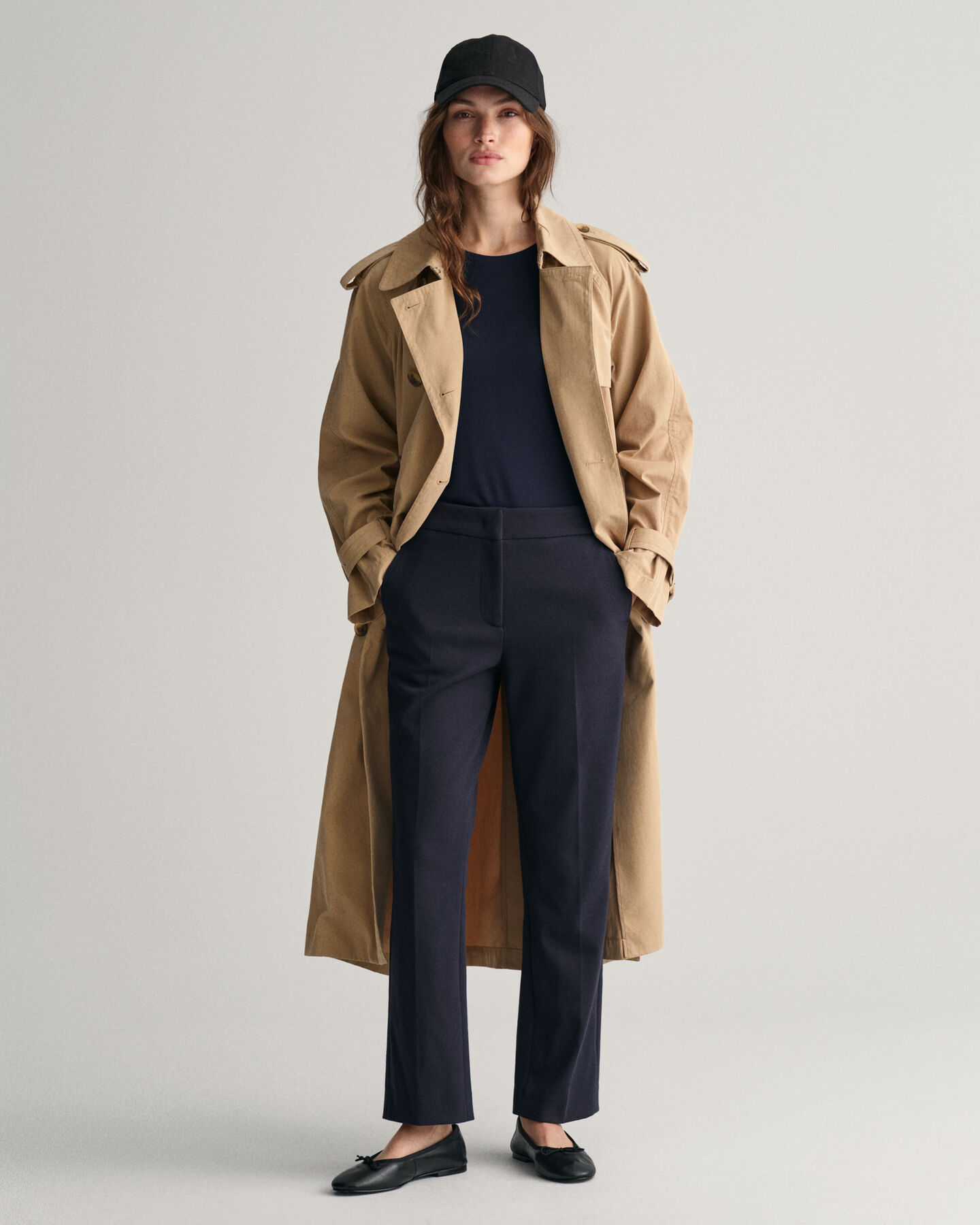 Cigarettbyxor i jersey