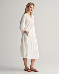 Relaxed fit randig popover-skjorta i b&auml;ckeb&ouml;lja