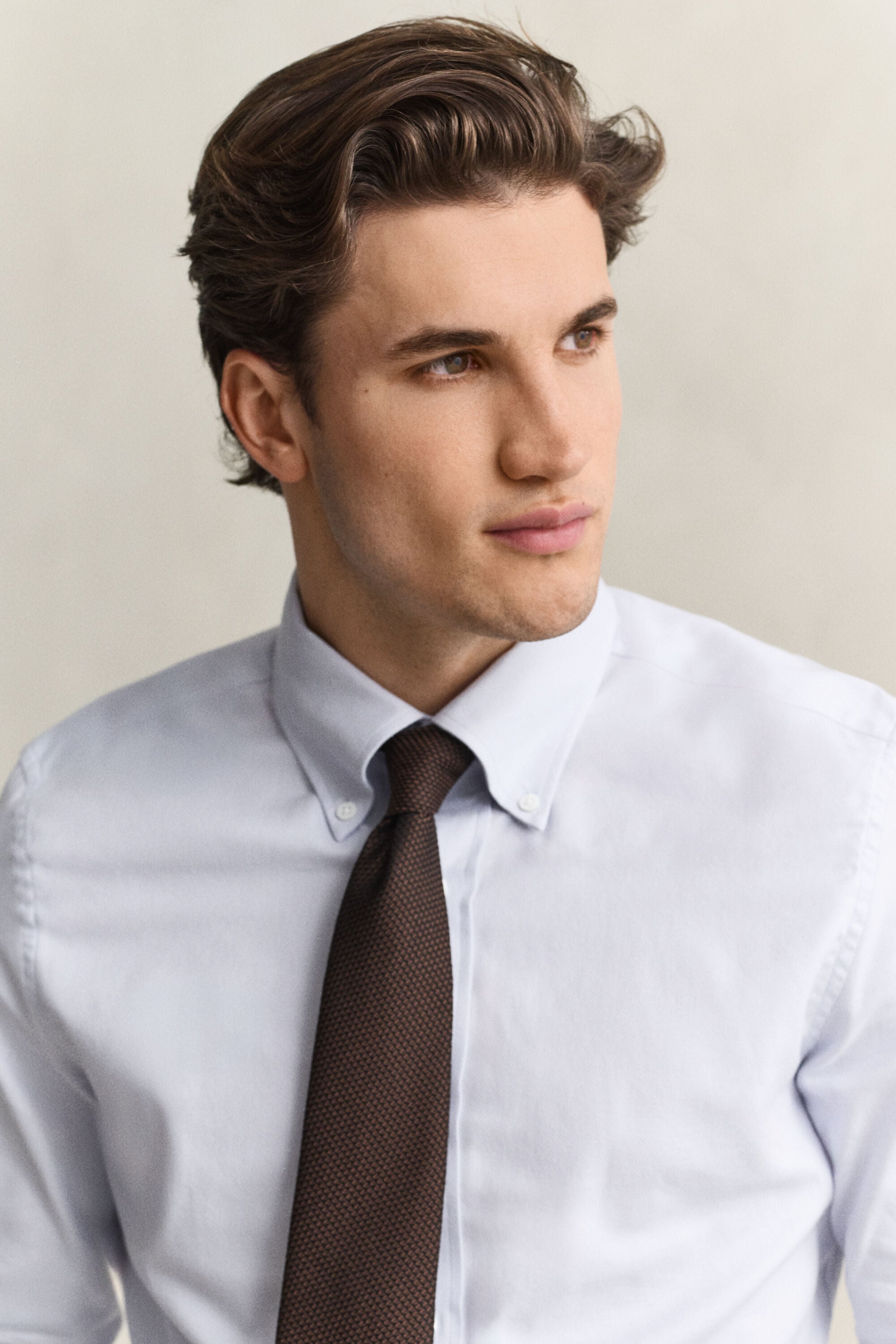 Slim fit skräddarsydd skjorta