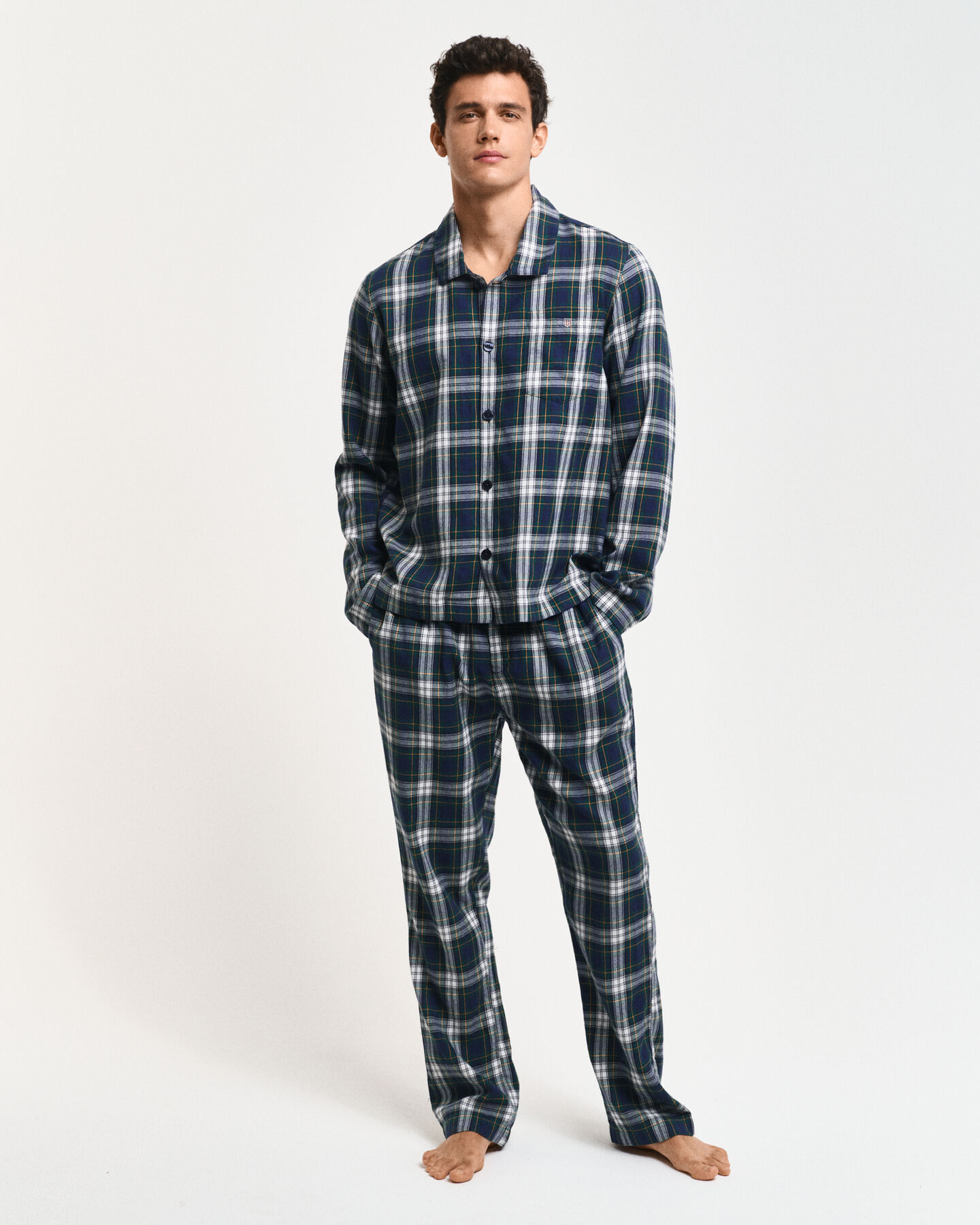 Pyjamasset i flanell