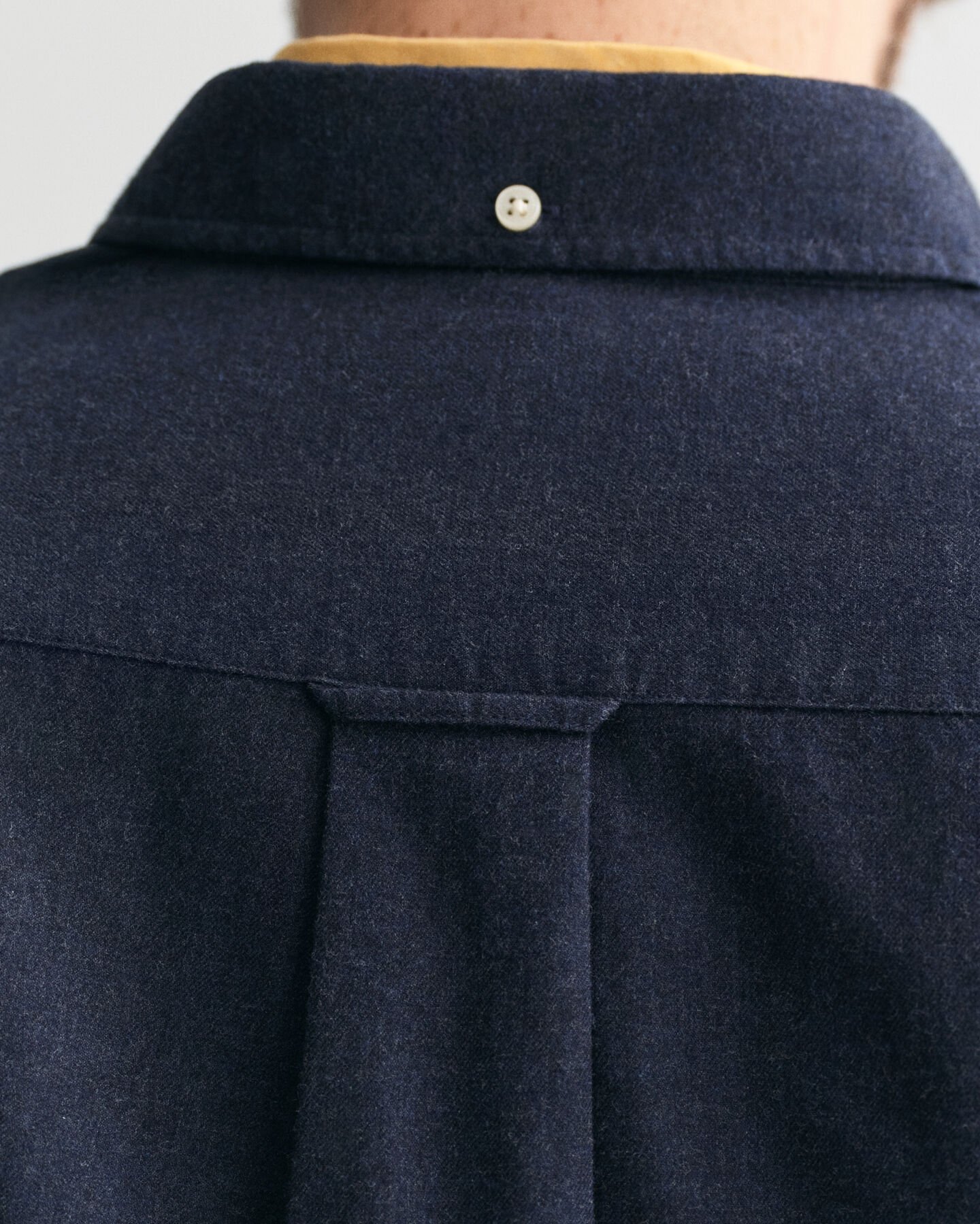 Regular fit melerad flanellskjorta